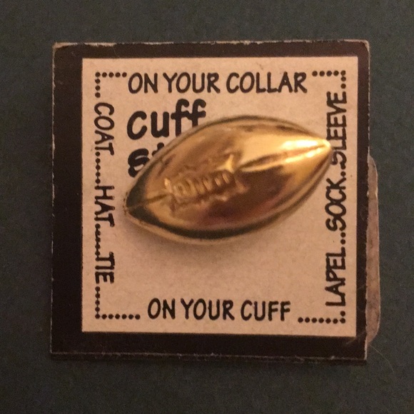 Cuff stuff Football pin - Picture 1 of 5